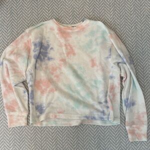 Vintage Havana Multicolor Tie-Dye Sweatshirt